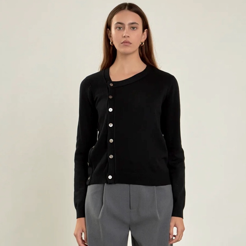 ENDLESS ROSE KNIT CARDIGAN WITH CROSS OVER BUTTONS ❤️NWT IN STORES❤️